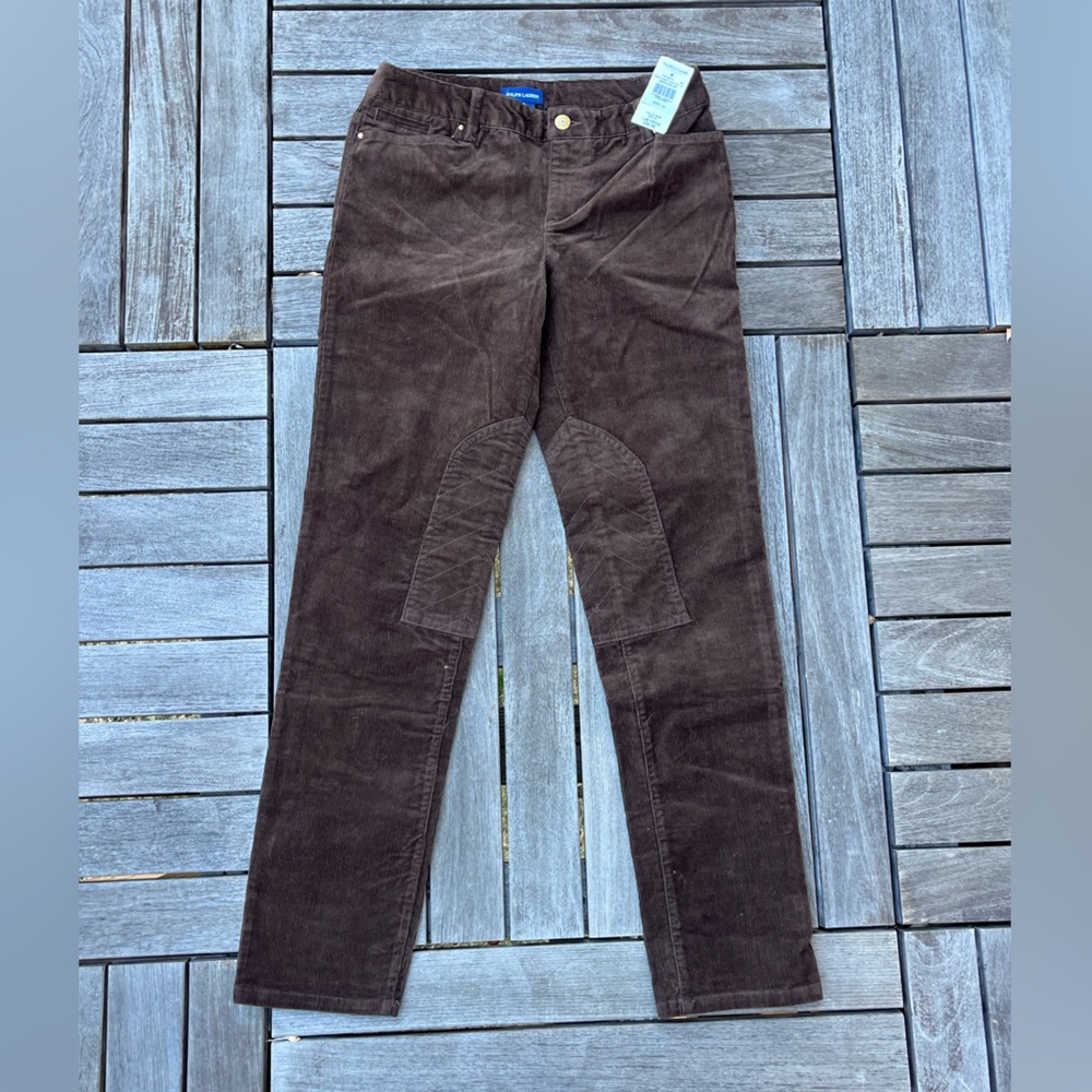 💖 Girls Polo by Ralph Lauren Brown Corduroy Pants 🐴